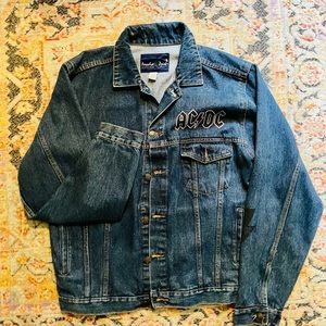 Vintage AC/DC Denim Jacket